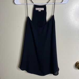 Loft black dress cami